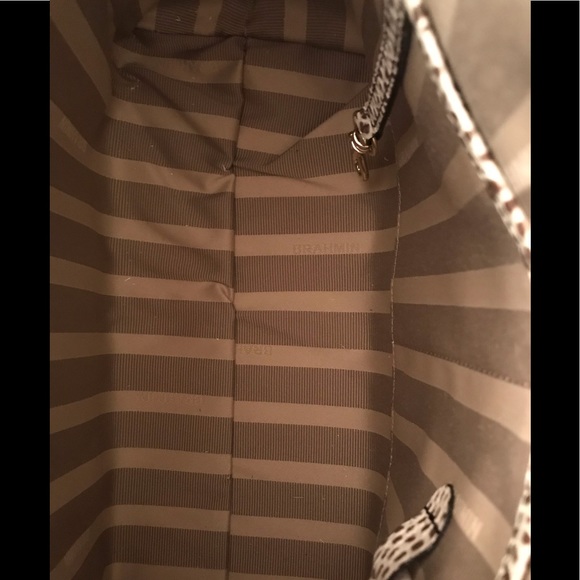 🎁AUTHENTIC 🎁BRAHMIN DUXBURY SATCHEL❤️ - Picture 4 of 5